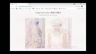 How to create  efective Image Accordion with using html css and javascript