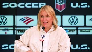 "We Don't Choose Easy" — Emma Hayes on USWNT Defensive Errors & Intense Brazil Atmosphere