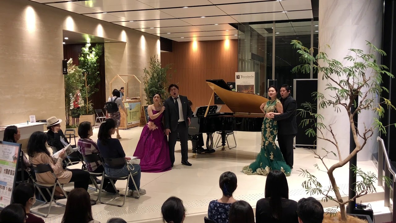 G.ヴェルディ：『リゴレット』より「美しい愛らしい娘よ」(4重唱