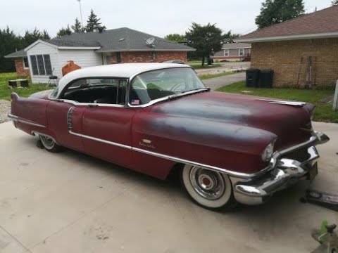 motor trend floor mats 1956 Cadillac Sedan DeVille Resto Video 66
