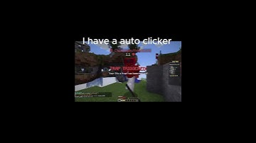 I have a auto clicker and used it in Minecraft bedwars