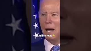 THIS IS OUR BRAIN DEAD LEADER! 😳 #biden #funny #gaffe