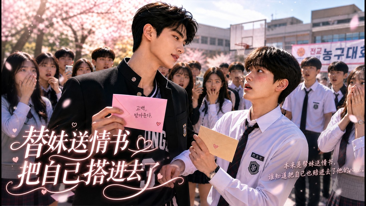 ⁣【EP1】I delivered a love letter for my sister, and the school bully immediately agreed to be with me.
