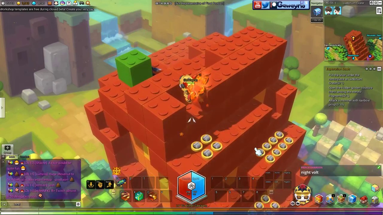 MapleStory 2 - Closed Beta Testing - Day 1!