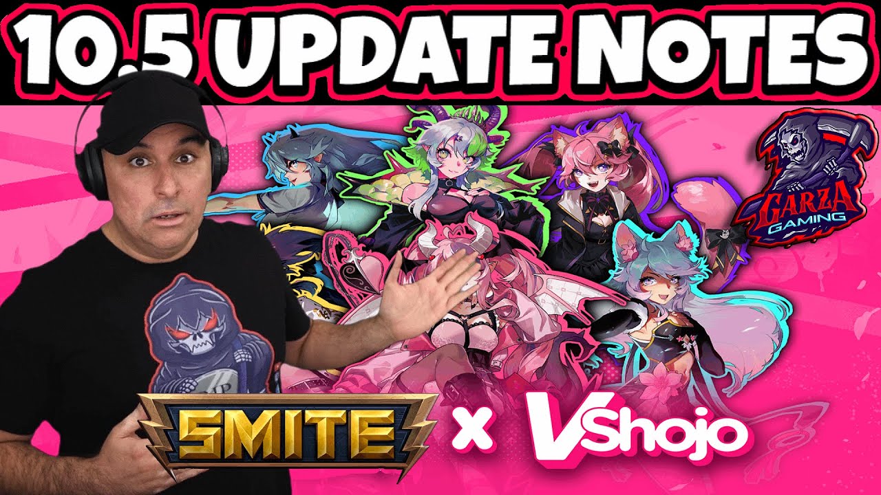 SMITE 10.5 Update Notes (Unexpected Big Buffs and Reworks)