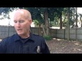 Springfield police dog attacks reporter - sort of