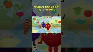 Eat Healthy, Stay Healthy! #kidshealth #childrensongs #kidslearning #kidsongs #shorts