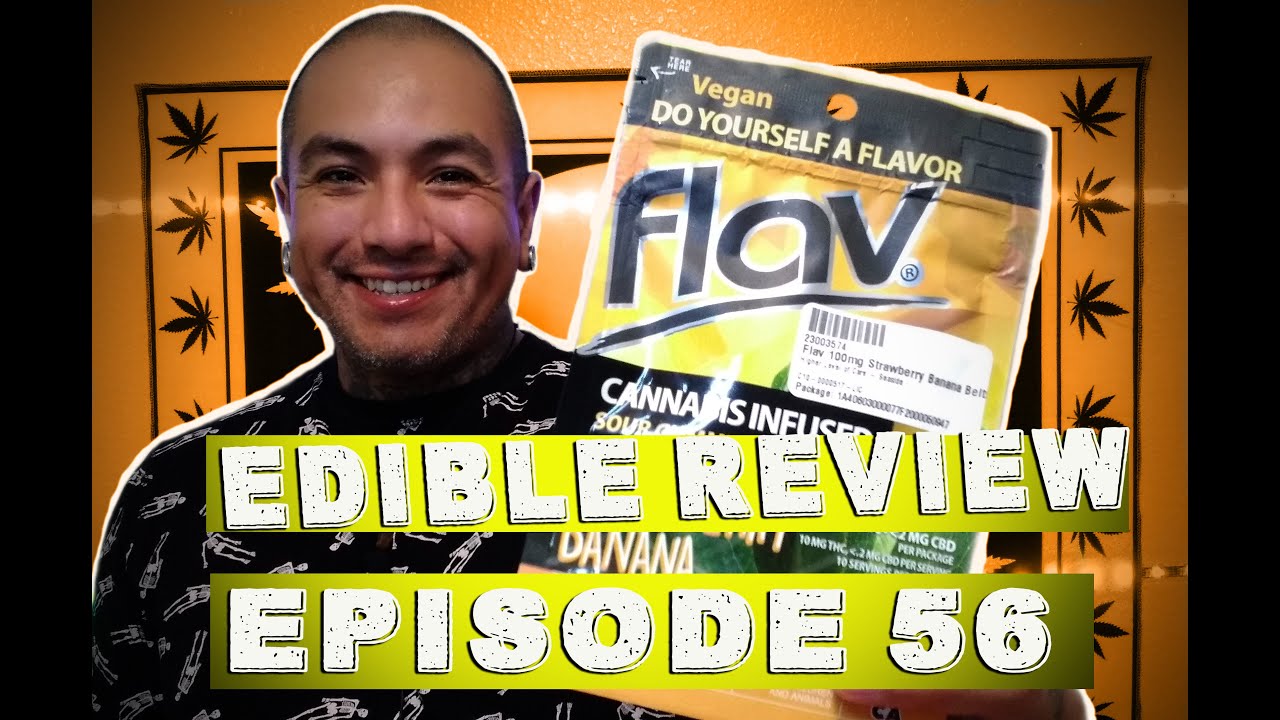 Marijuana Edible Review- Strawberry-Banana Gummies from FLAV