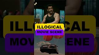 Illogical Action scenes in movies 🔴 #captainvi