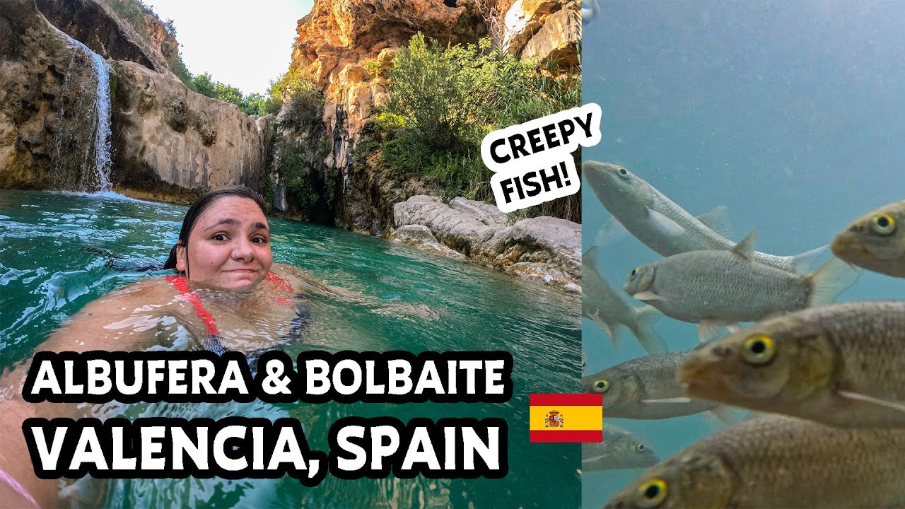Day Trip from Valencia, Spain | Albufera lake | Chella Waterfall | Bolbaite Natural Pools