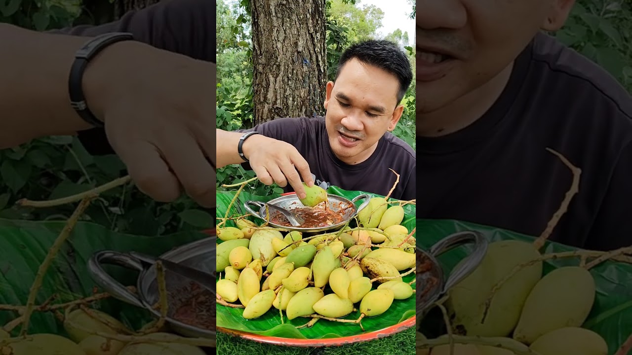 มะม่วงกระตอยกรอบๆมากับกระปิหวาน