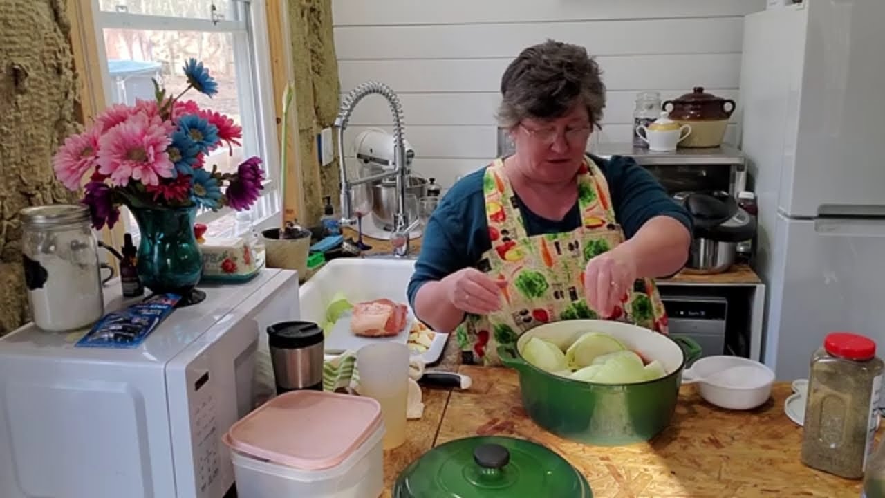 Classic New England Boiled Dinner with Ham; a Very Special Announcement! 