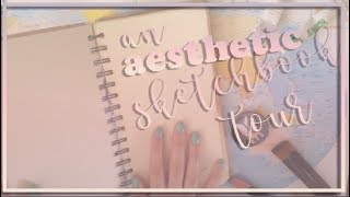 an aesthetic sketchbook tour✧･ﾟ: *✧･ﾟ:*