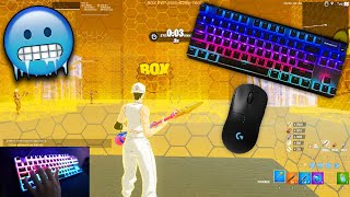 SteelSeries Apex Pro TKL ASMR Chill😴 Box PvP 💖Relaxing Keyboard Fortnite 4K