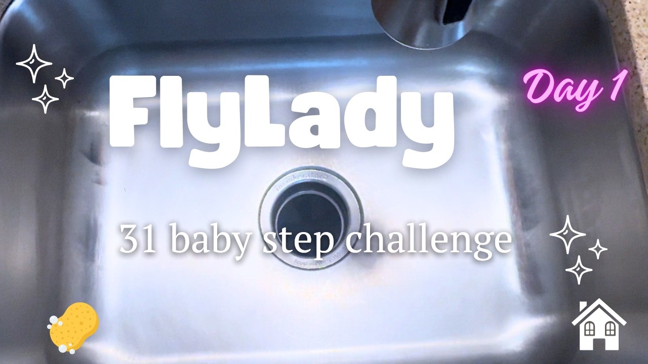 FlyLady Baby Steps START Here Shine Big! Day 1 - Shine Your Sink!