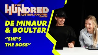 Aus Open Lovebirds Go To Battle Against Each Other The Hundred Australian Open Edition Wwos