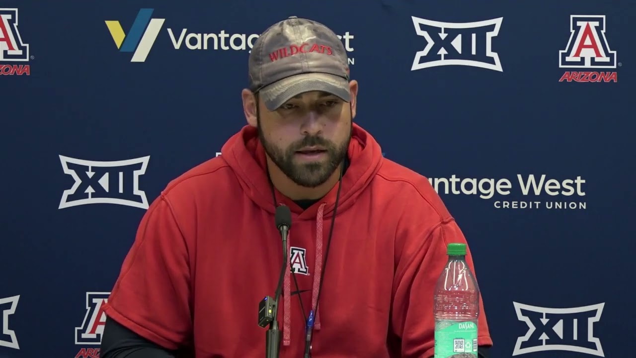 Arizona Football Press Conference - Josh Miller