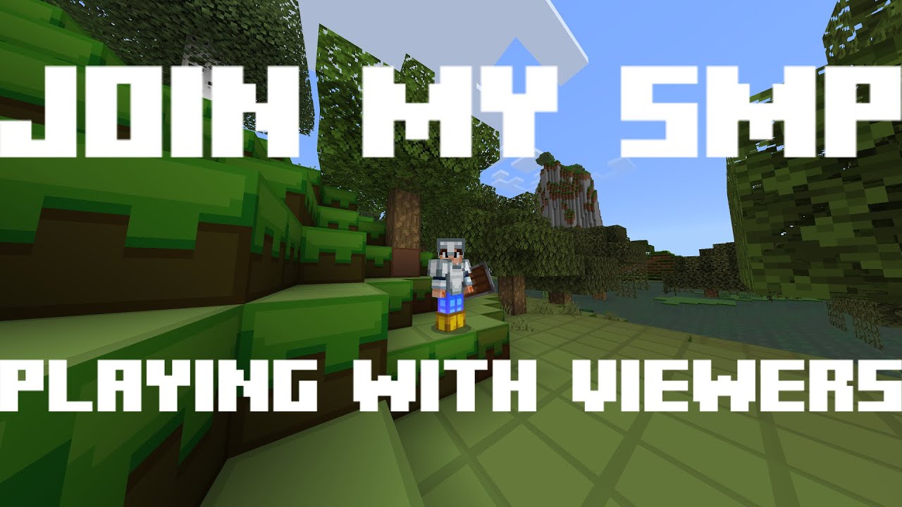 Playing on MY SMP with VIEWERS - YouTube