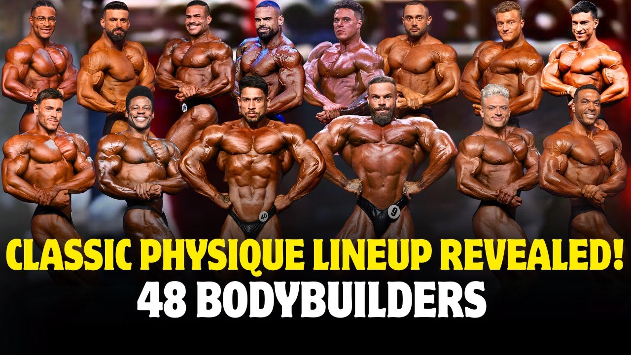 Olympia 2025 Classic Physique | All 48 Qualified Bodybuilders ❗