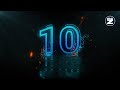 ✨ New Year 2026 Countdown • 10s Cinematic Futuristic Timer with Electric Blue Glow