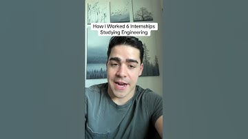 How I Worked 6 Internships (Engineering Student)