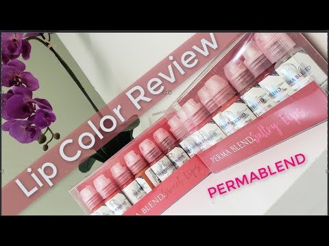 Perma Blend Pigments Color Chart