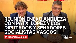 [VIDEO RESUMEN] Encuentro entre Eneko Andueza y Patxi López