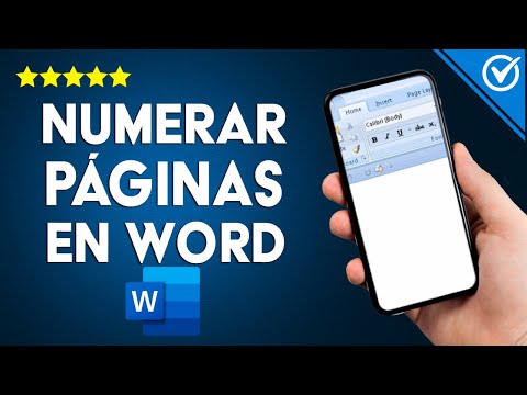 Cómo numerar páginas de WORD desde cualquier hoja - Hazlo fácil y rápido