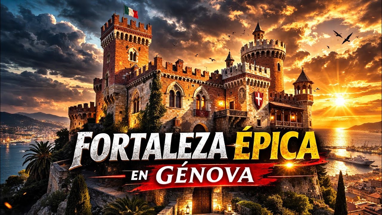 ⁣De los Mares al Castillo D’Albertis:🇮🇹 La Fortaleza que Nació del Océano | Ep82