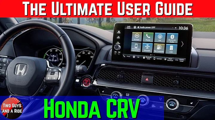 Mastering Your '23 Honda CRV: The Ultimate User Guide for Screens, Buttons, and Settings