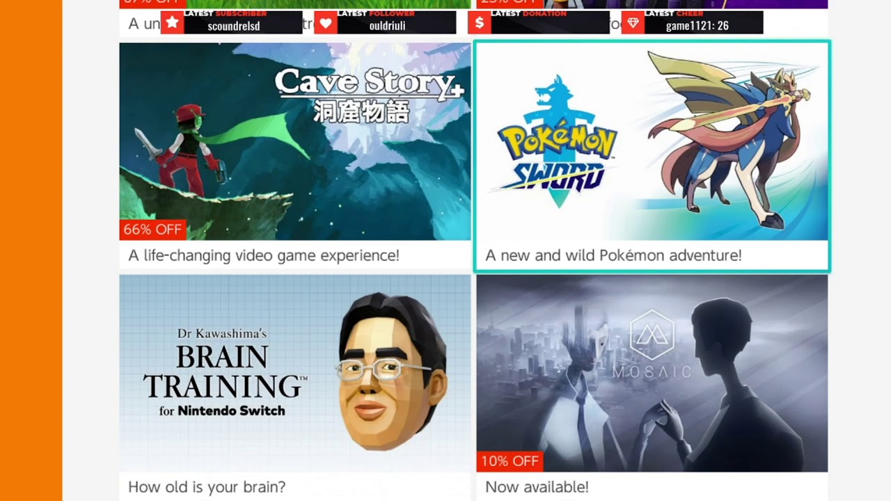 nintendo switch eshop update