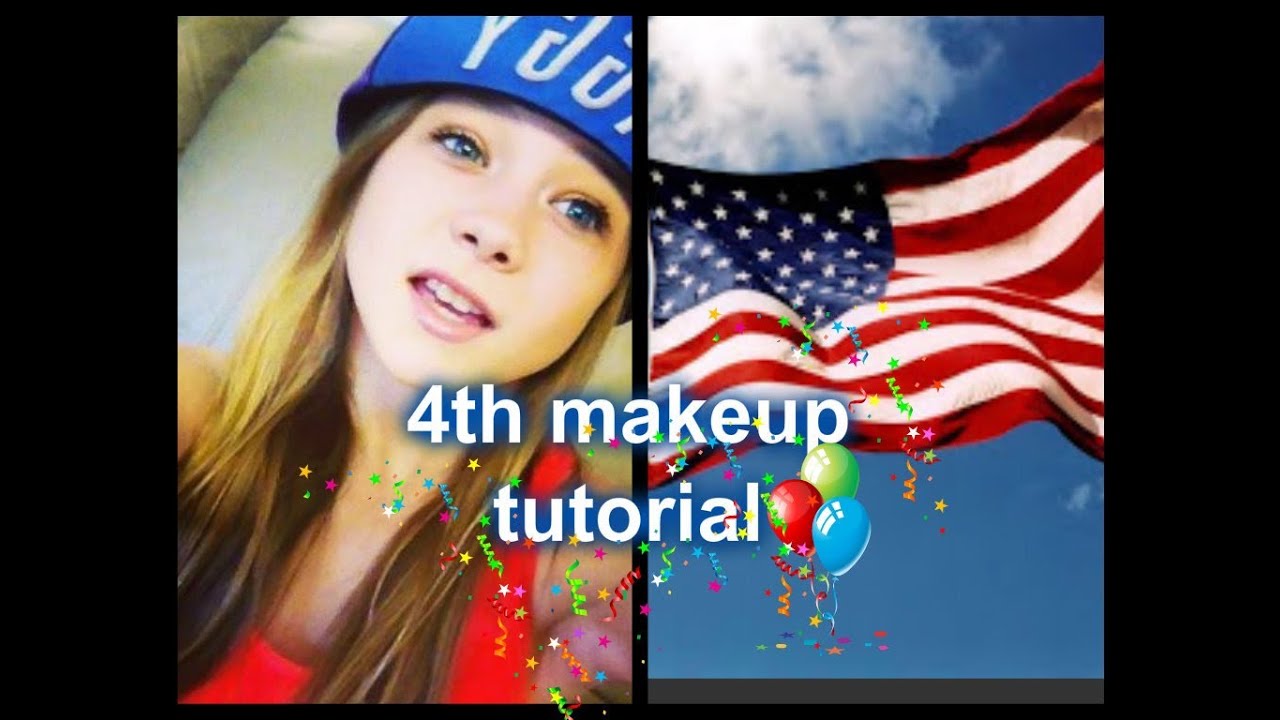 July 4th Makeup Tutorial - Wednesday!