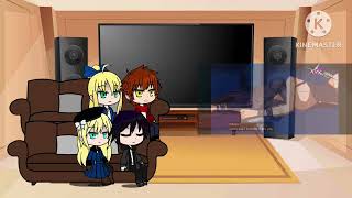 Lelouch, Shirou, Artoria, Reines reacts to Blake vs Felicia