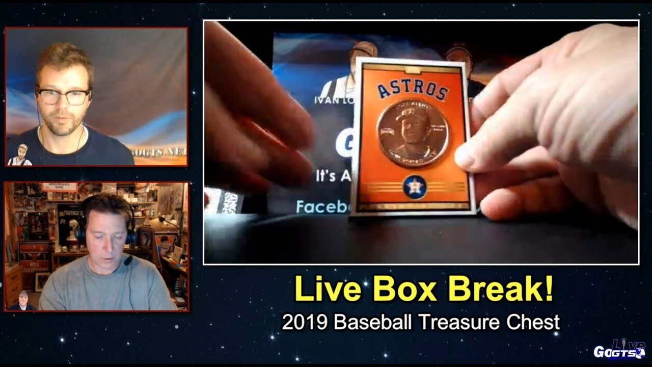 Box Break 2019 Baseball Treasure Chest YouTube