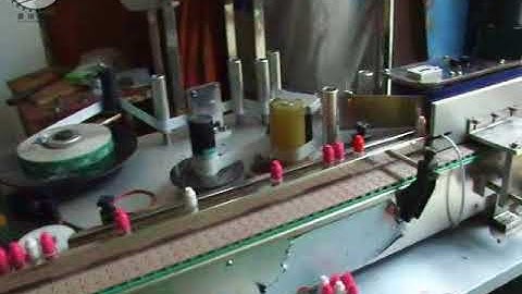 automatic eye drop bottle labeling machine