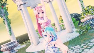 MMD Magnet Miku&Teto (Normal maps & Ray cast 1.4.0Beta test)
