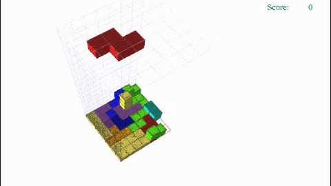 OpenGL 3D Tetris