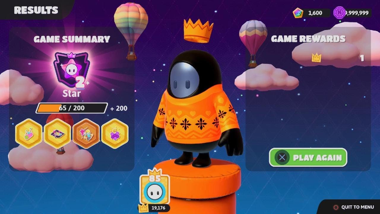 Fall Guys Ranked Hex-a-Gone Win 6768