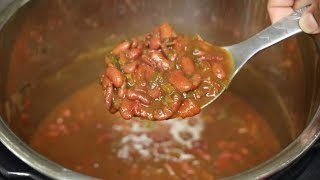 How to make Trini Stewed Red Kidney Beans in the Instant Pot (VEGAN)- Episode 2066