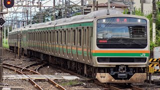 2026/08/14 回8649M E231系近郊タイプヤマU515編成 @蓮田 【大崎▶︎小金井】