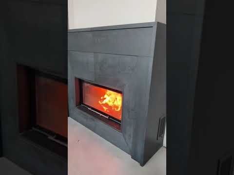 Камін із гільйотиною Kobok Chopok L 110 VD 1170/570 SM (Скло модерн), видео 1