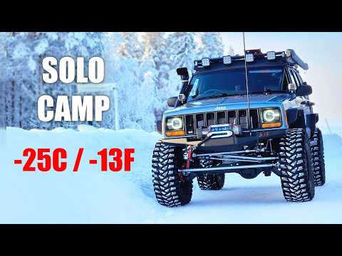 Testing My Home Built Adventure Rig In Arctic Conditions