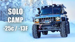 Download Lagu Solo Camping In My XJ In Extreme Cold Conditions MP3