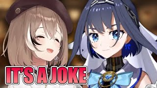 Just Mumei being Mumei and messing with Kronii