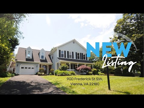 900 Frederick St SW, Vienna, VA home video tour