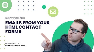 Send emails from an HTML Contact Form in 2 minutes