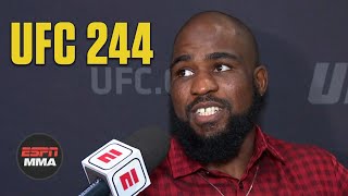 Corey Anderson Johnny Walker Is Overhyped Ufc 244 Media Day Espn Mma