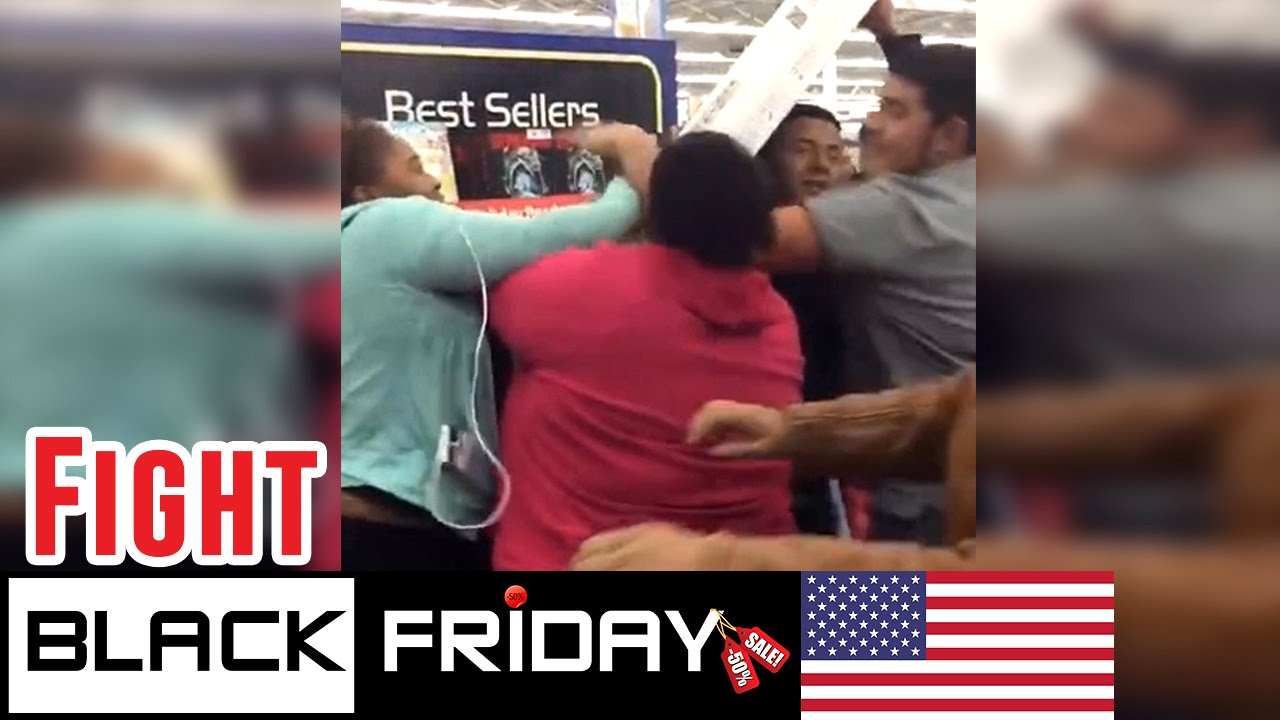 US: Black Friday Fight 2015! El Paso Walmart Black Friday Chaos. - YouTube