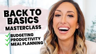 BACK TO BASICS MASTERCLASS (Live!)