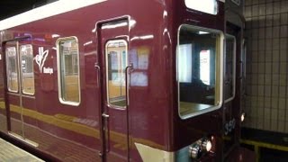 阪急電鉄 6300系 6350F 折り返し回送　河原町駅にて 20100222